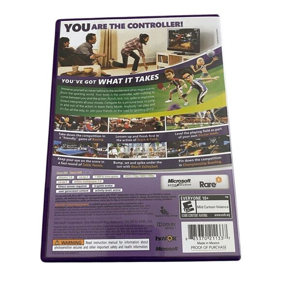 Kinect Sports Xbox 360 CIB Complete Tested‎ - Picture 2 of 4